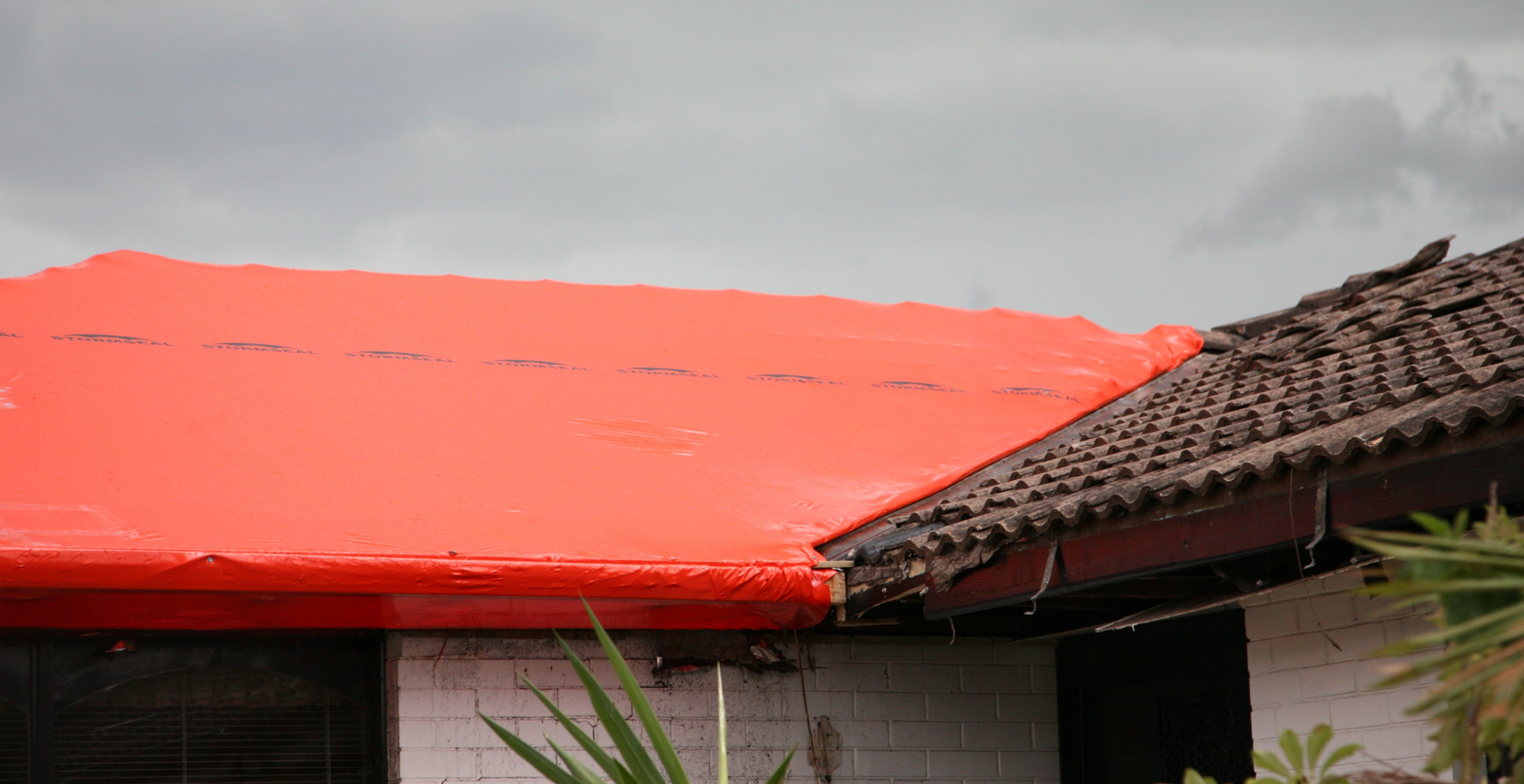 Stormseal for Emergencies: Stormseal weatherproofs buildings to prevent costly further damage