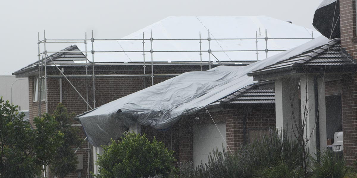 Stormseal for Emergencies: Stormseal weatherproofs buildings to prevent costly further damage